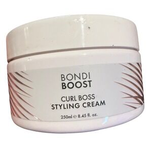 BondiBoost Curl Boss Styling Cream 250mL 8.45oz NIB Curly Coily Hair Vegan